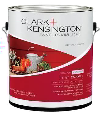 clark and Kensington exterior flat enamel