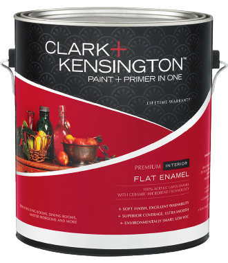 clark and kensington flat enamel