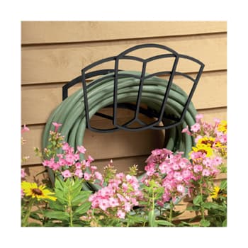 Utility wall mount garden hose holder for Gardens & Irrigation