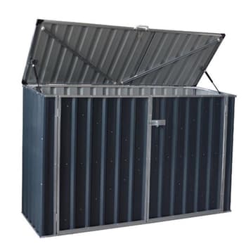 Suncast 55 in. W X 29 in. D Brown Plastic Deck Box 134 gal - Ace Hardware