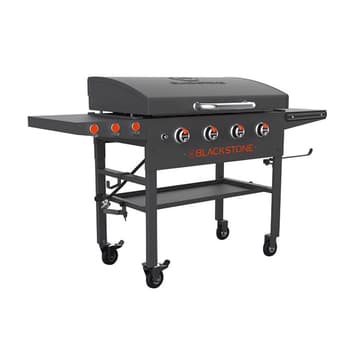  Blackstone 28 inch Outdoor Flat Top Gas Grill Griddle Station -  2-burner - Propane Fueled - Restaurant Grade - Professional Quality with  Cover, Accessory Kit and Dome : Patio, Lawn & Garden