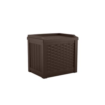 350L Steel Lockable Garden Storage Box Patio Waterproof Box