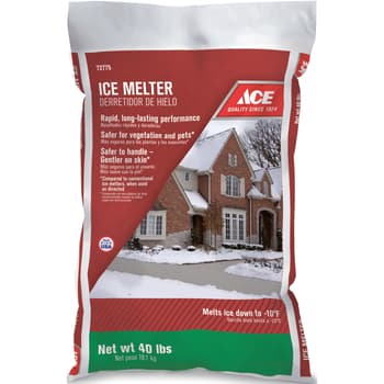 Morton Safe-T-Salt Halite Rock Salt Snow and Ice Melt, 25 lb - Kroger