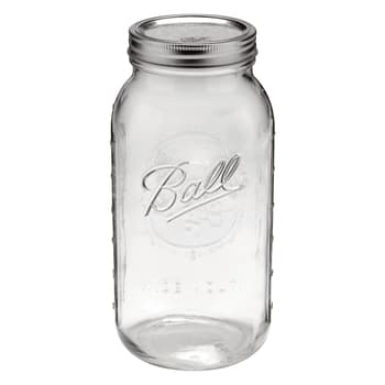17oz Glass Jars with Airtight Lids, Wide Mouth Mason Jars with Leak Proof  Rubber Gasket for Kitchen, Clear Glass Storage Containers for Snacks, Jams,  Candy, 6 Pack 