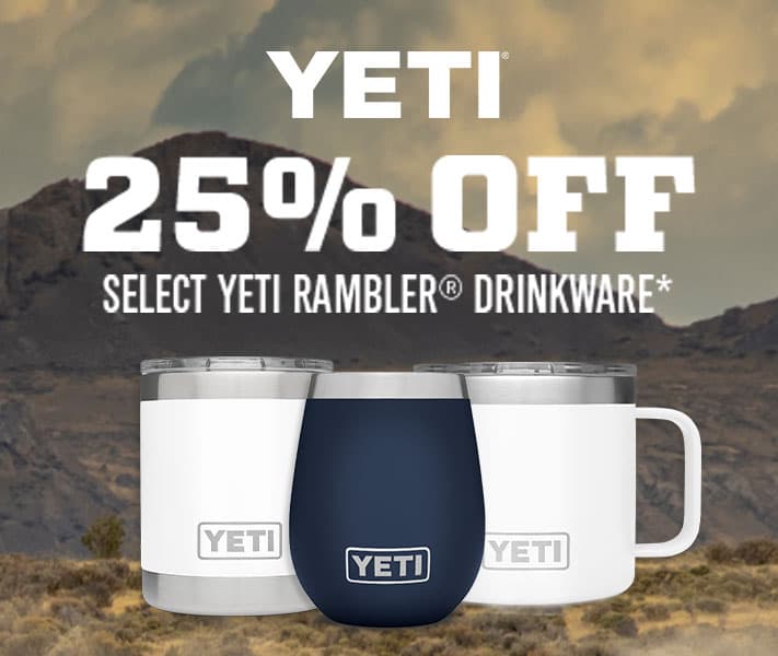 Yeti - 25% Off select Yeti Rambler Drinkware*