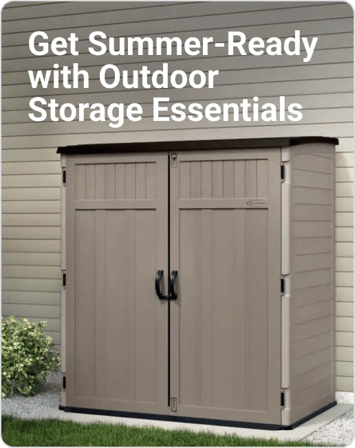 Get Summer-Ready with Outdoor Storage Essentials