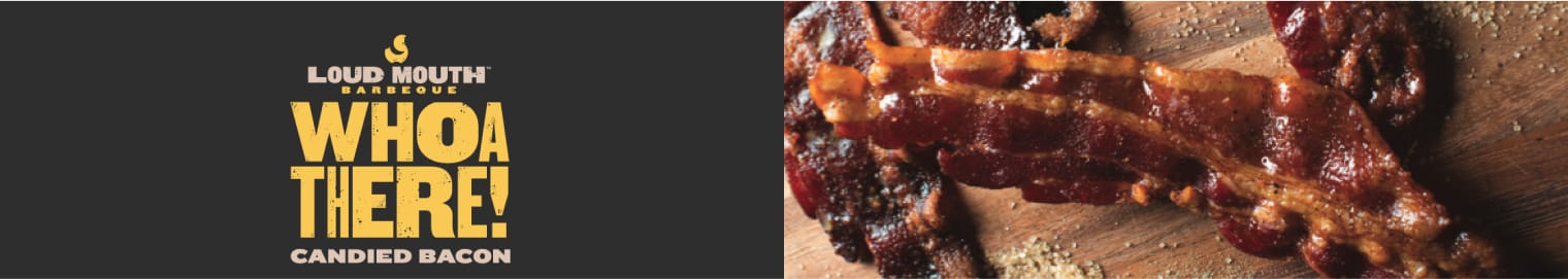 Whoa There! Candied Bacon