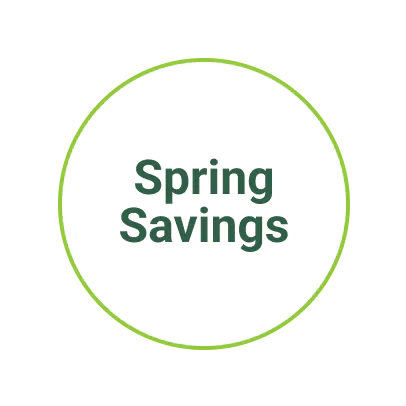 Spring Savings