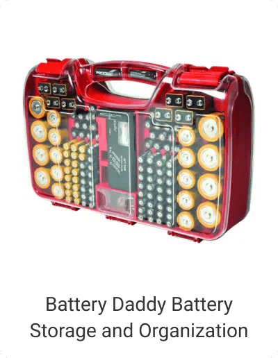Battery Daddy Battery Storage and Organization