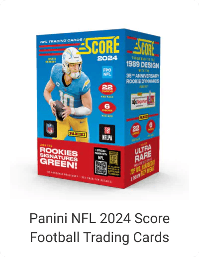 Panini NFL 2024 Score Football Trading Cards