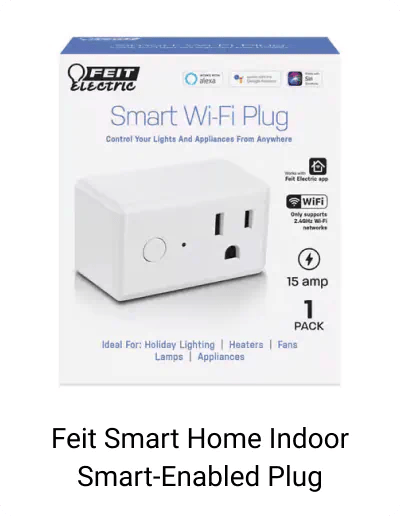 Feit Smart Home Indoor Smart-Enabled Plug