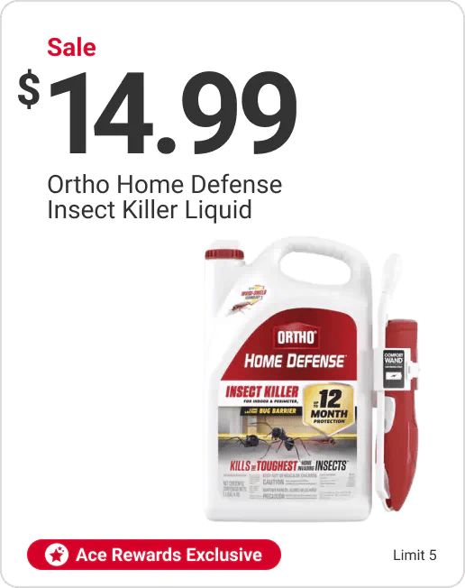 Ace Rewards Exclusive Sale $14.99 Ortho Home Defense Insect Killer Liquid