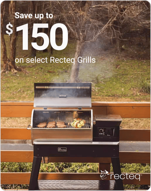 Save up to $150 on select Recteq Grills