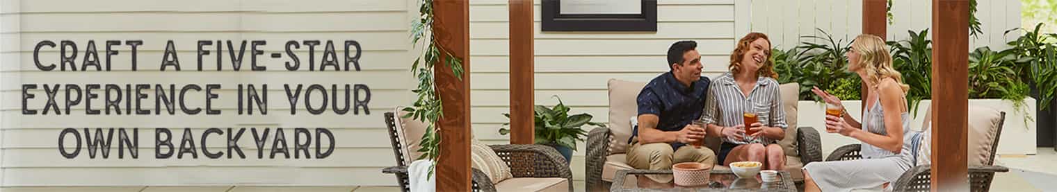 Craft a Five-Star Experience in Your Own Backyard