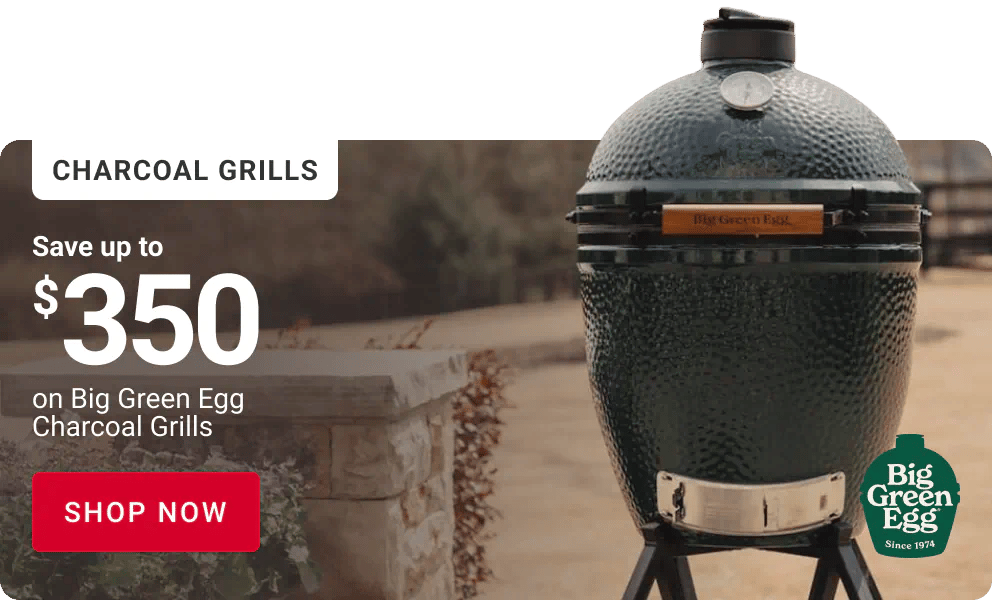 Save up to $350 on Big Green Egg Charcoal Grills