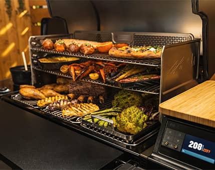 Traeger wood pellet grill