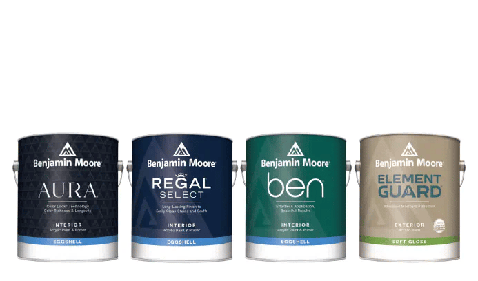 Benjamin Moore Interior and Exterior Paint Gallons