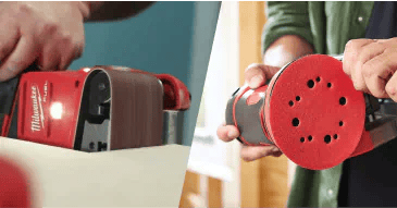 Belt Sander vs. Random Orbit Sander