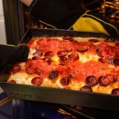 Baked Peperonni Pizza