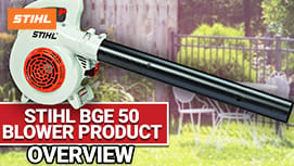 STIHL BGE 50 Blower Product Overview