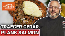 Traeger Cedar Plank Salmon