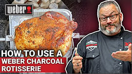 How To Use Weber Charcoal Rotisserie