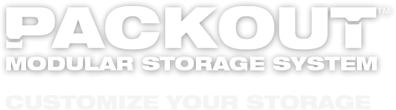 Packout Modular Storage System - Customize your storage