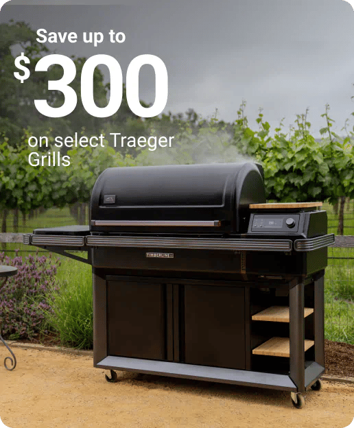 Save up to $300 on select Traeger Grills
