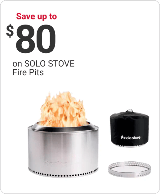 Save up to $80 on Solo Stove Fire Pits