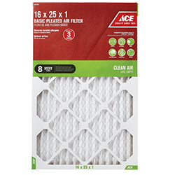 Ace pleated air filter