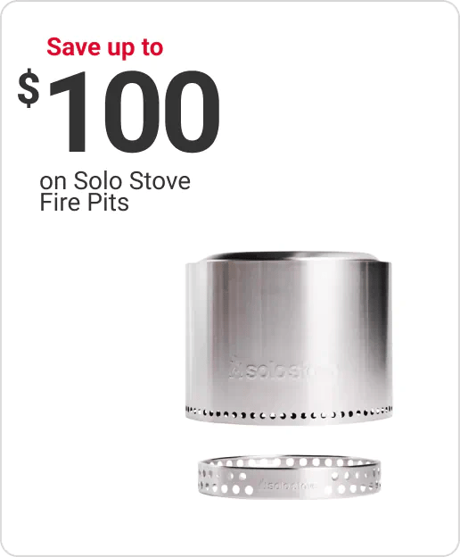 Save up to $100 on Solo Stove Fire Pits
