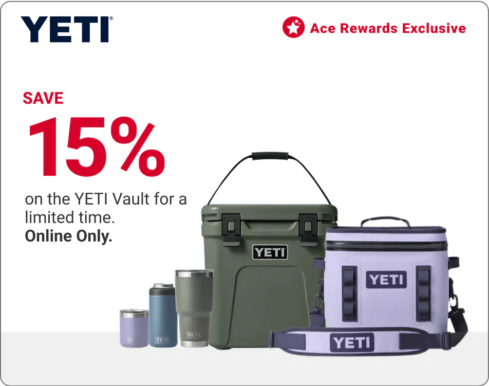 Save 15% on the YETI Vault for a limited time. Online only.