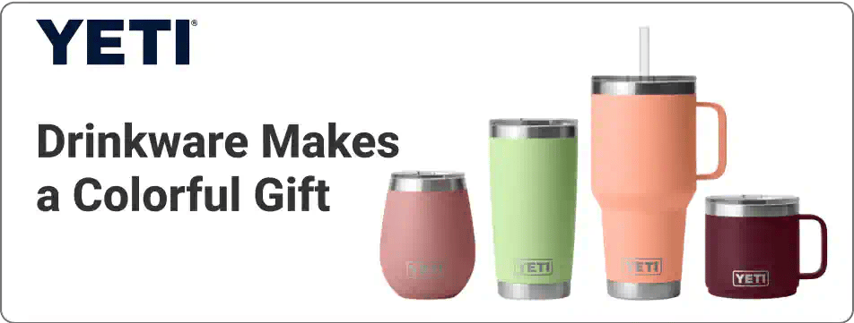 Drinkware Makes a Colorful Gift