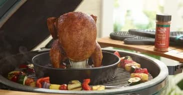 Turkey On A Big Green Egg