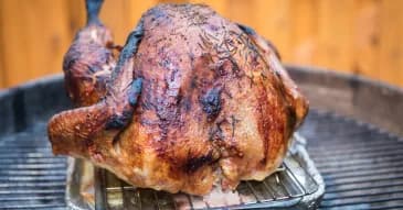 Charcoal Kettle Grill Turkey