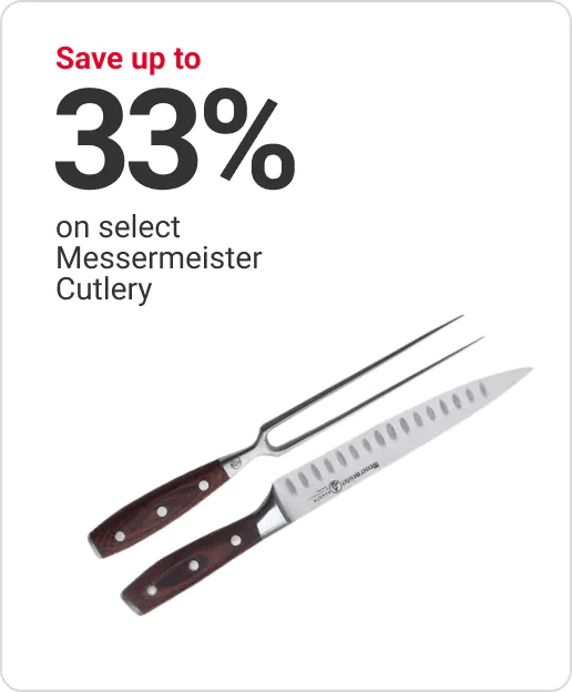 Save up to 33% on select Messermeister Cutlery