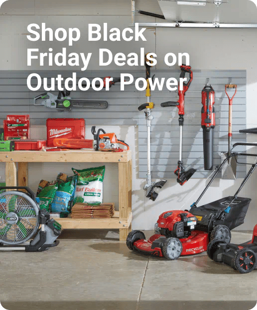Shop Black Friday Deals on Outdoor Power