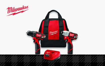 Milwaukee M12 2 Tool Drill and Impact Driver Kit