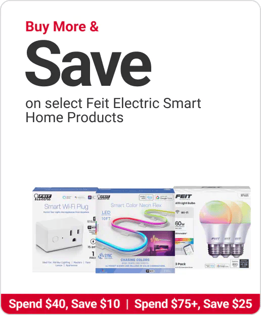 Buy More & Save on select Feit Electric Smart Home Products