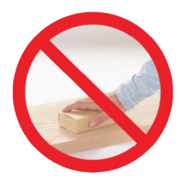 Adheres Without Sanding