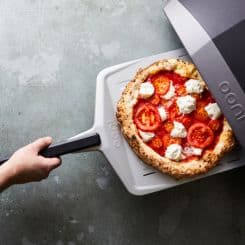 12''Perforated pan coming out of Ooni oven