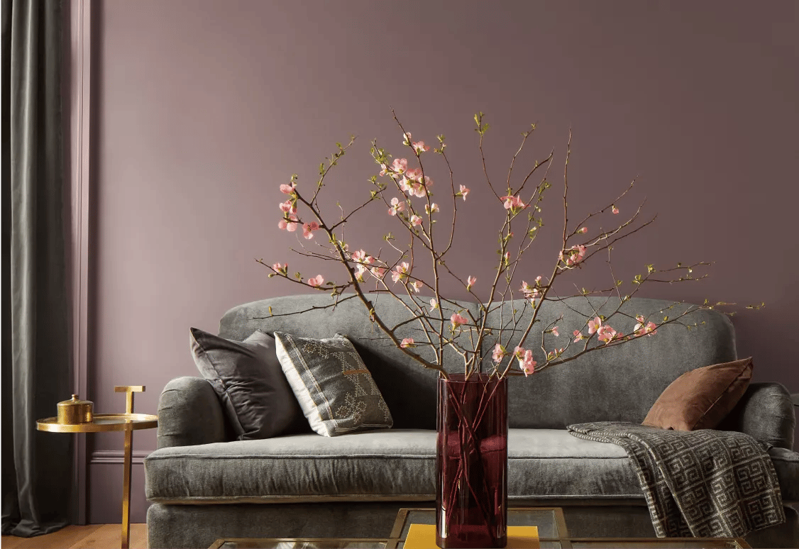 Sitting Area painted in Cinnamon Slate