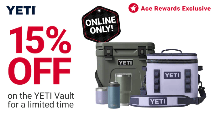 15% OFF on the YETI Vault for a limited time