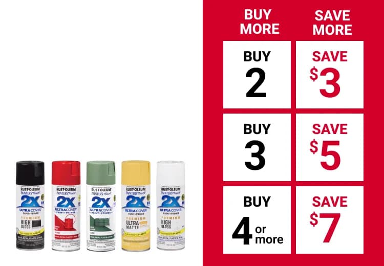 Buy More and Save on Outdoor Cleaning! Spend $35 Save $5 Spend $60 Save $12