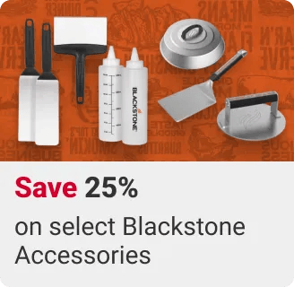 Save 25% on select Blackstone accessories