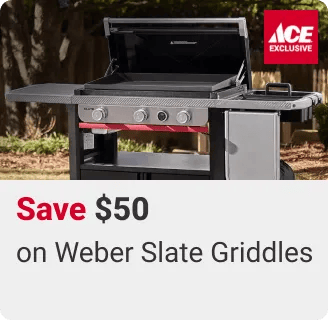 Save $50 on Weber slate griddles