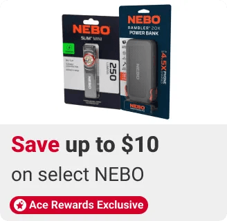 Save $10 on select NEBO Flashlights and Power Banks