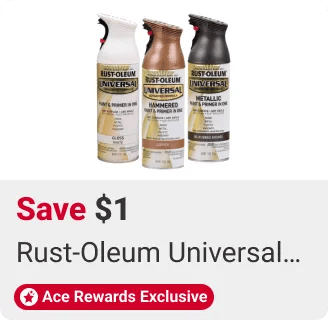 Save $1 Rust-Oleum Universal Spray Paint