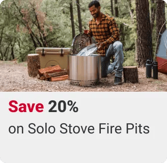 save 20% on solo stove fire pits