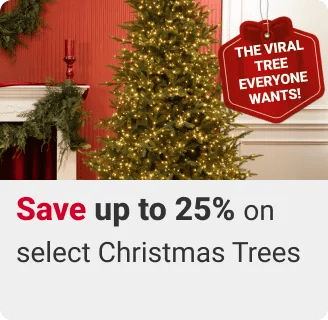 Save up to 25% on select Christmas Trees, The viral tree everyone wants!